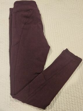 Forever 21 Burgundy Leggings Small NWOT